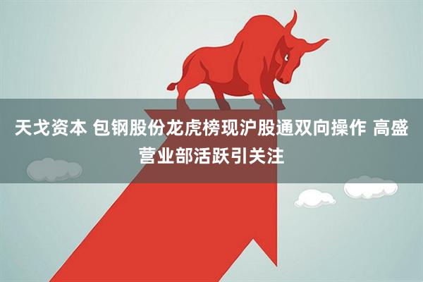 天戈资本 包钢股份龙虎榜现沪股通双向操作 高盛营业部活跃引关注